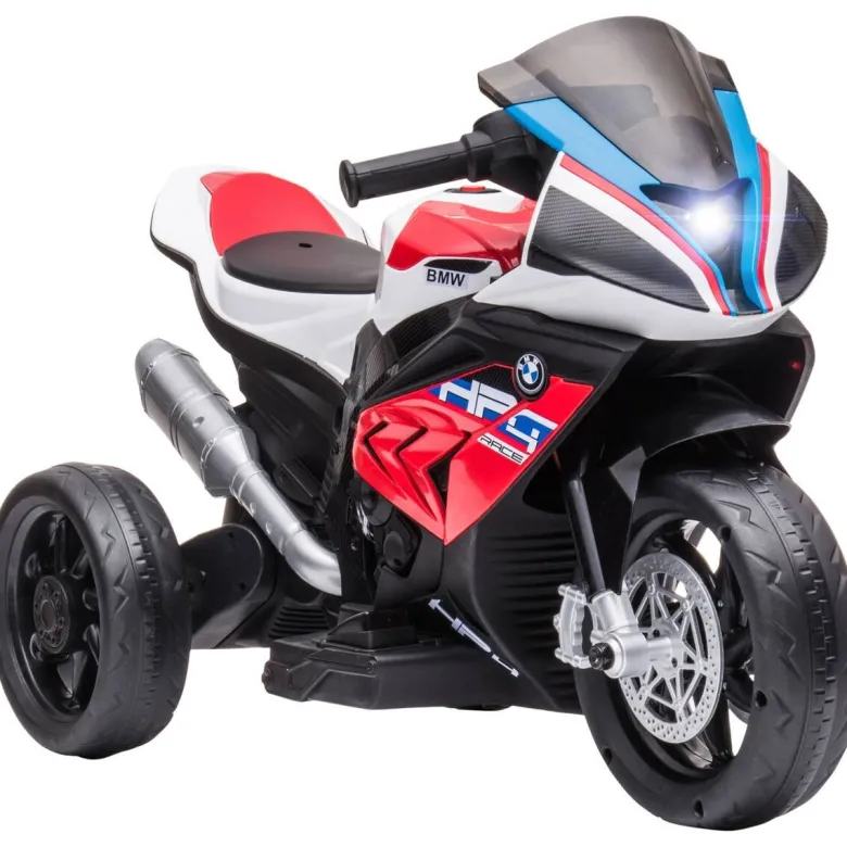 HOMCOM Kinder-Elektromotorrad rot B/H/L: ca. 42x54x82,5 cm