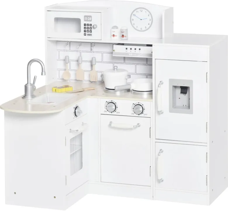 HOMCOM Kinderküche B/H/L: ca. 64x84,5x86 cm