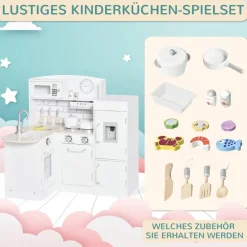 HOMCOM Kinderküche B/H/L: ca. 64x84,5x86 cm