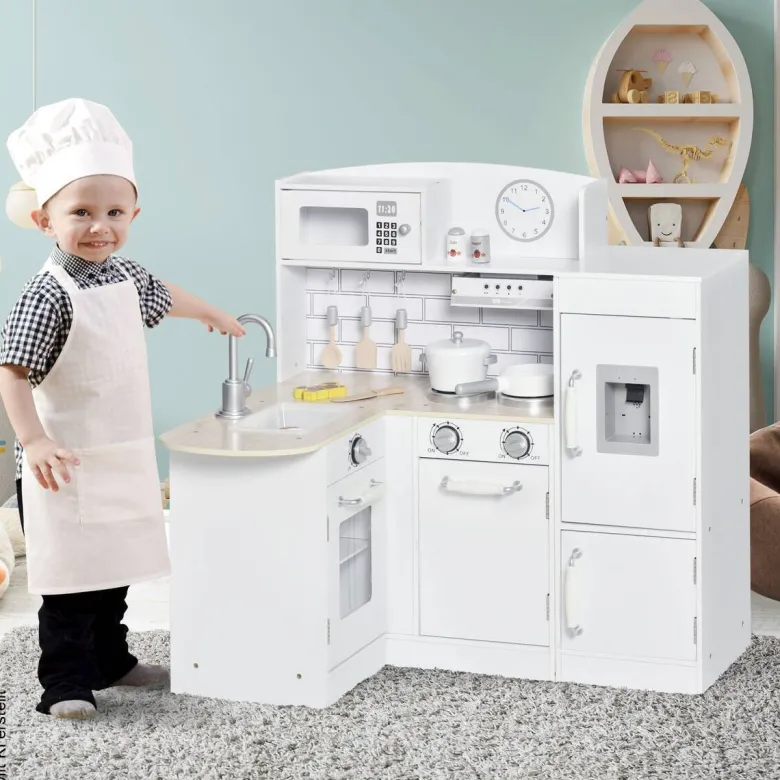 HOMCOM Kinderküche B/H/L: ca. 64x84,5x86 cm