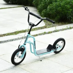 HOMCOM Kinderroller blau