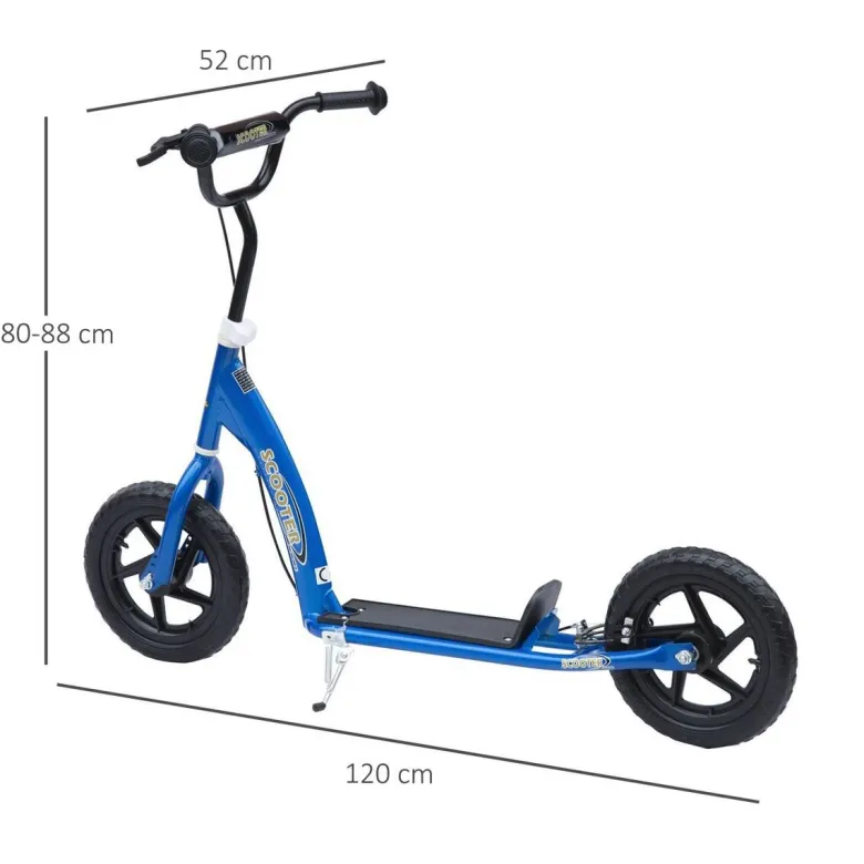 HOMCOM Kinderroller blau