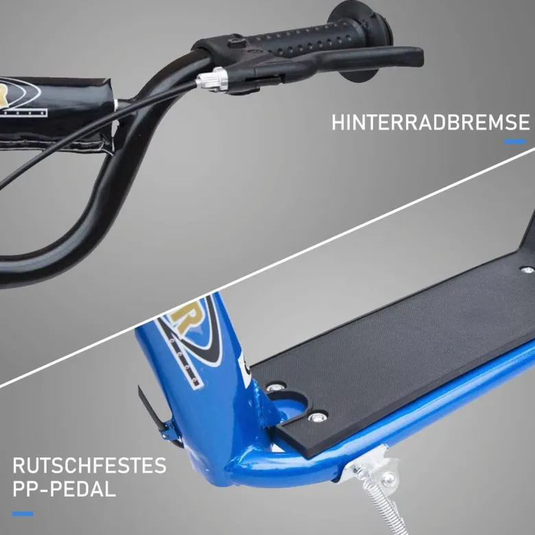 HOMCOM Kinderroller blau