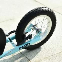HOMCOM Kinderroller hellblau B/H/L: ca. 58x94x135 cm