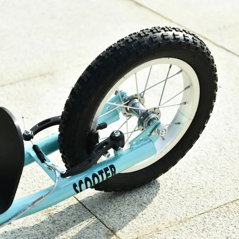 HOMCOM Kinderroller hellblau B/H/L: ca. 58x94x135 cm