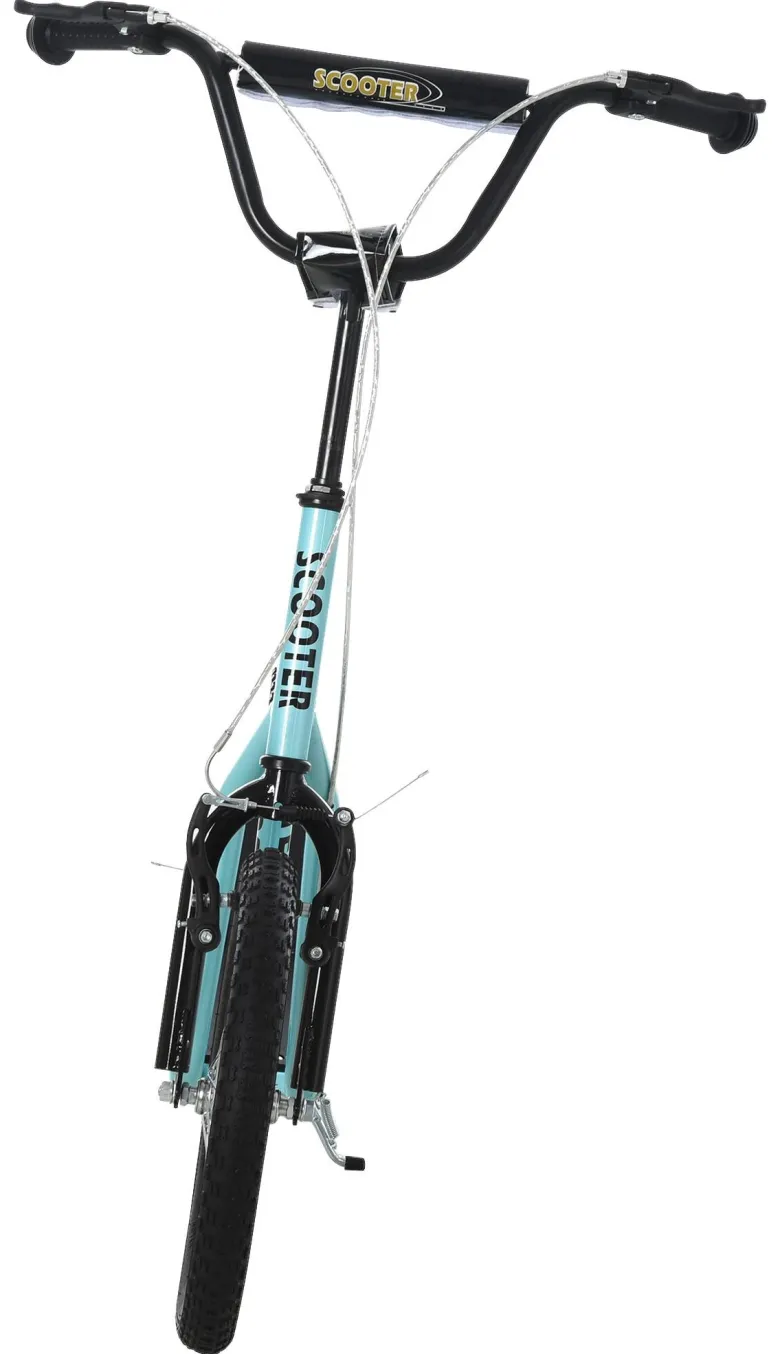 HOMCOM Kinderroller hellblau B/H/L: ca. 58x94x135 cm