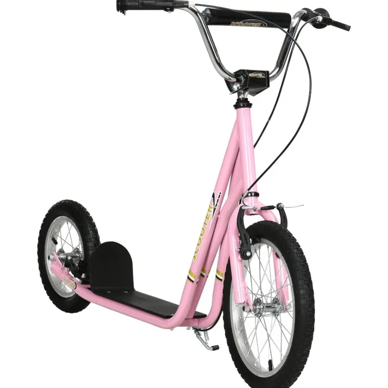 HOMCOM Kinderroller pink