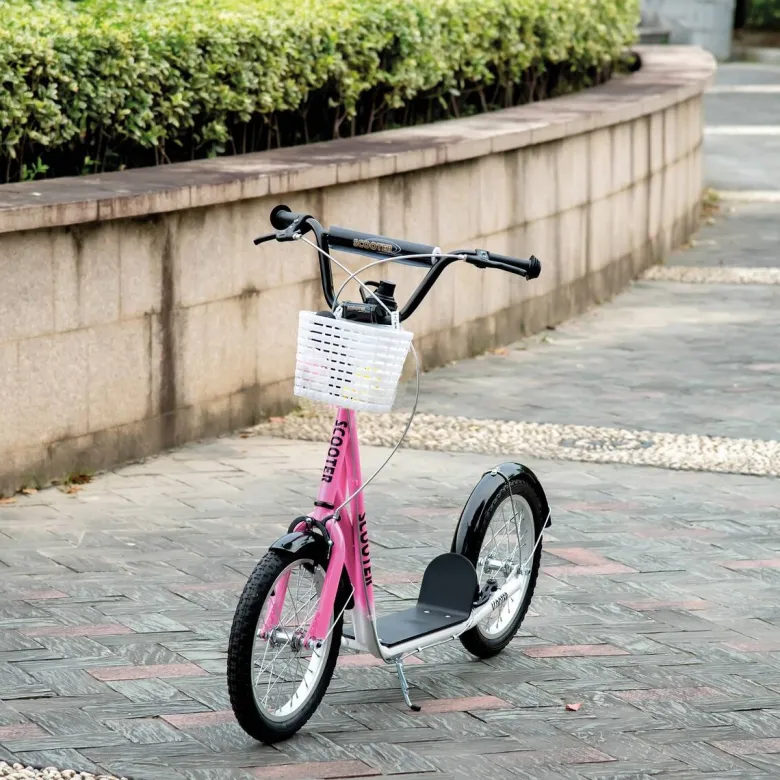 HOMCOM Kinderroller rosa