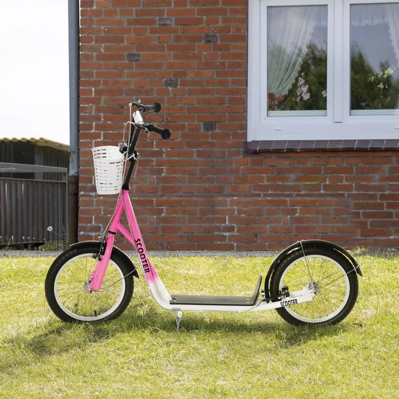 HOMCOM Kinderroller rosa