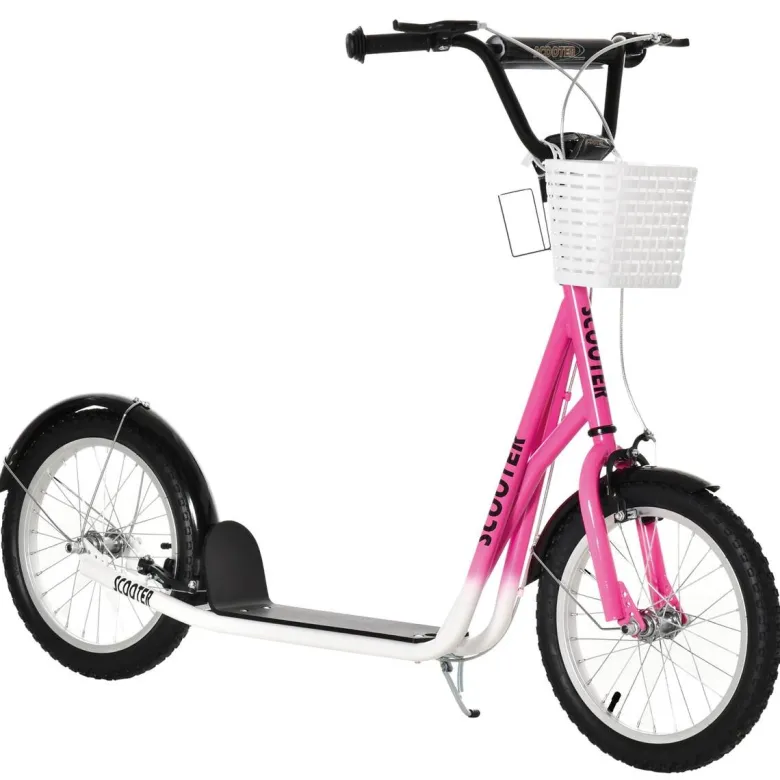 HOMCOM Kinderroller rosa