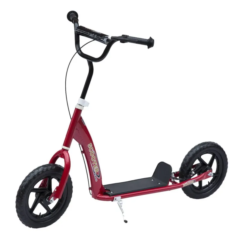 HOMCOM Kinderroller rot