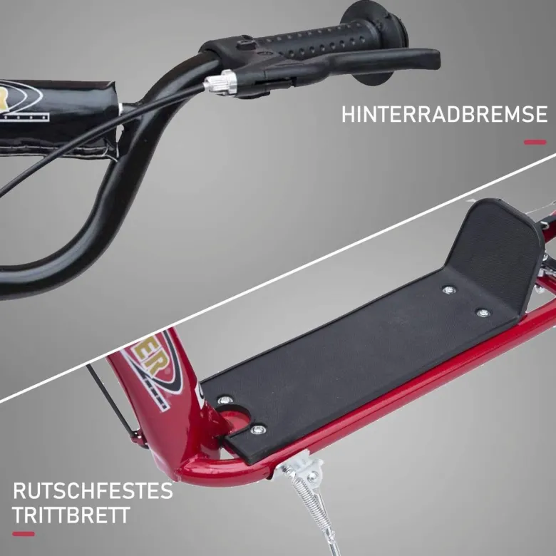 HOMCOM Kinderroller rot