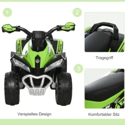 HOMCOM Kinder-Rutschfahrzeug B/H/L: ca. 38x44x67,5 cm