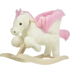 HOMCOM Kinder-Schaukelpferd B/H/L: ca. 28x57x70 cm