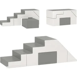 HOMCOM Kinder-Softplay-Set B/H/L: ca. 49x47x147 cm