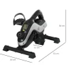 HOMCOM Mini Heimtrainer silber Kunststoff B/H/L: ca. 44x34x53 cm