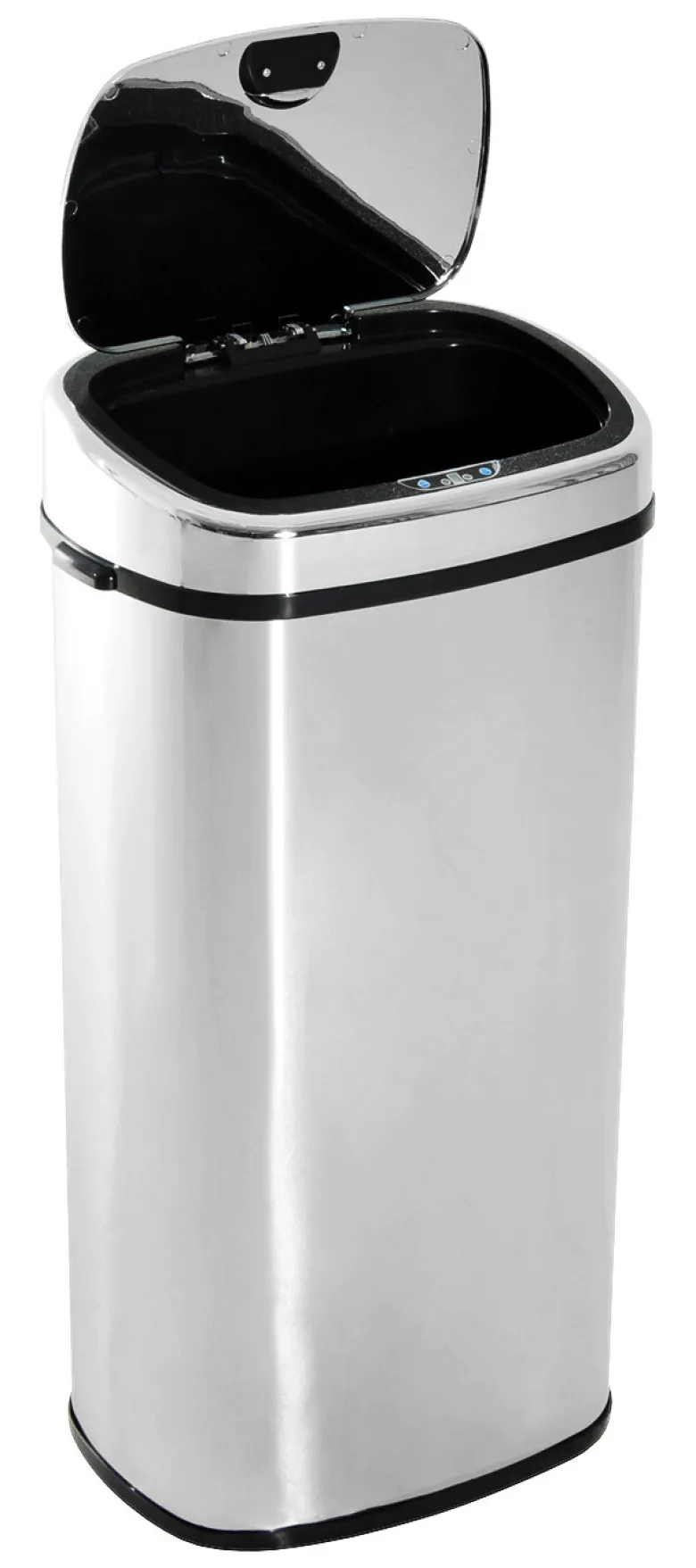 HOMCOM Mülleimer mit Sensor silber B/H/L: ca. 29,5x78x40,5 cm