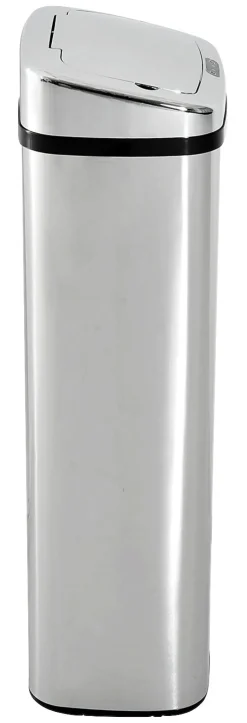 HOMCOM Mülleimer mit Sensor silber B/H/L: ca. 25x84x33 cm