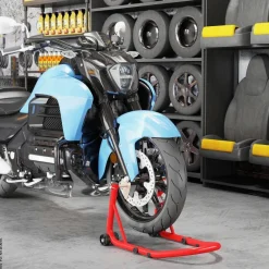 HOMCOM Motorradständer B/H/L: ca. 35x64x38 cm