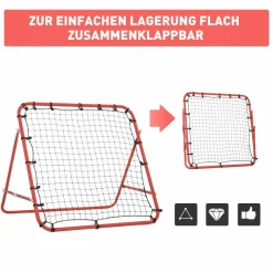 HOMCOM Netzrückprallwand Rebounder