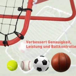 HOMCOM Netzrückprallwand Rebounder