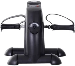 HOMCOM Pedaltrainer schwarz Metall B/H/T: ca. 39x31x40 cm