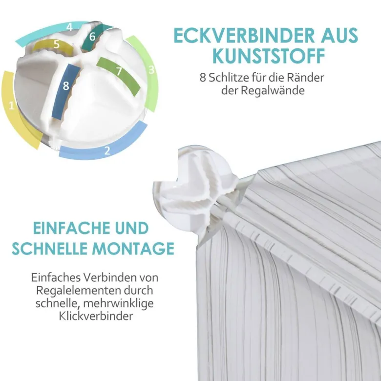 HOMCOM Schuhregal weiß Metall B/H/L: ca. 37x75x73 cm