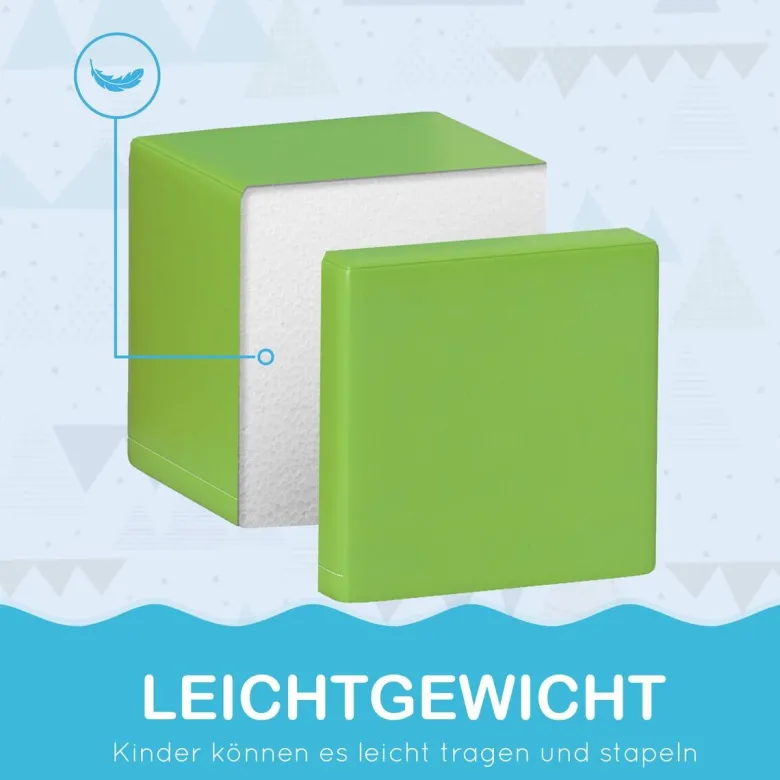 HOMCOM Softbausteine B/H/L: ca. 20x20x20 cm