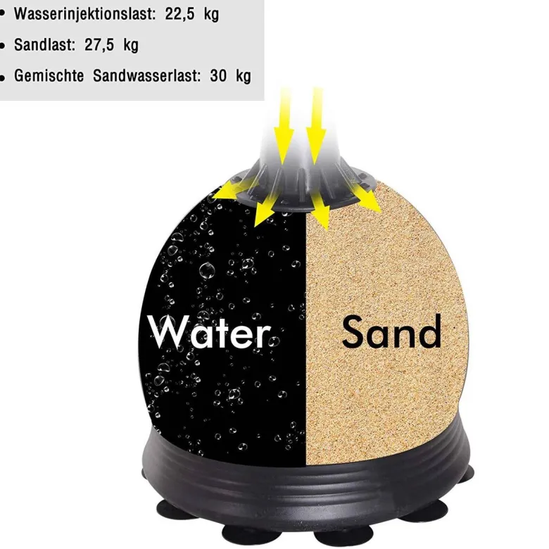 HOMCOM Standboxsack
