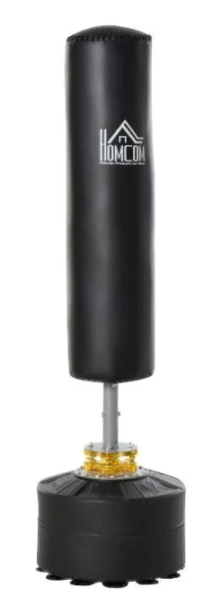 HOMCOM Standboxsack schwarz Stahl B/H: ca. 50x170 cm