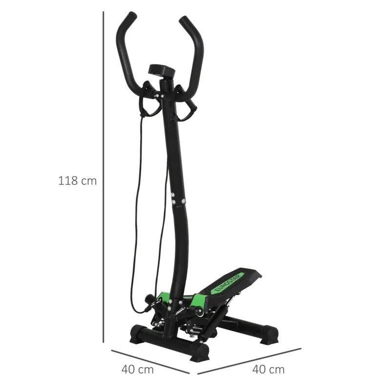 HOMCOM Stepper schwarz Kunststoff B/H/L: ca. 40x118x40 cm