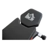 HOMCOM Trainingsbank schwarz Edelstahl B/H/T: ca. 64x85x146 cm