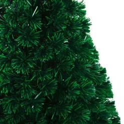 HOMCOM Weihnachtsbaum grün Metall H/D: ca. 150x60 cm