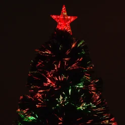 HOMCOM Weihnachtsbaum grün Metall H/D: ca. 150x60 cm