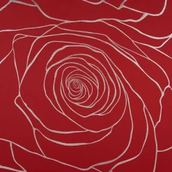 Home Essential Verdunklungsvorhang Roses rot B/L: ca. 140x245 cm