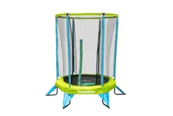 Hudora Trampolin Safety 140 blau B/H/L: ca. 195x188x195 cm