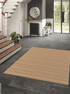 In-/Outdoor-Teppich Grace Kastanie B/L: ca. 80x150 cm