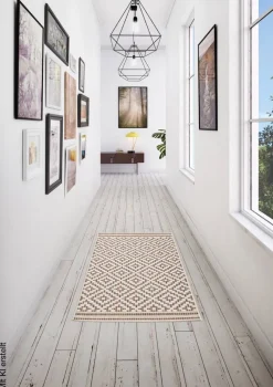 In-/Outdoor-Teppich Sky beige B/L: ca. 80x150 cm