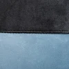 Inter Link Hocker Osame schwarz blau MDF Samtoptik B/H/T: ca. 38x43x33 cm