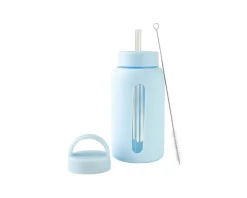 Isolierflasche blau Kunststoff