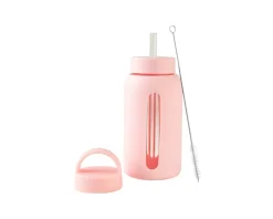 Isolierflasche rosa Kunststoff