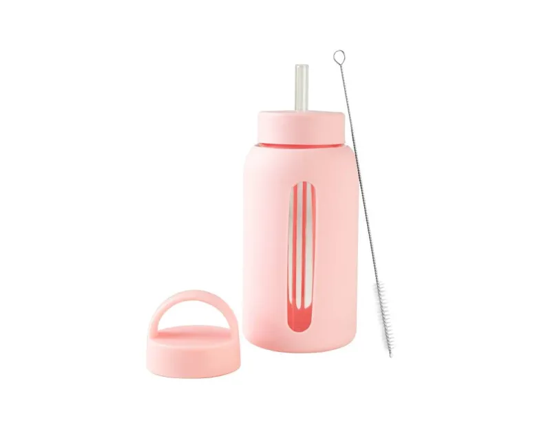 Isolierflasche rosa Kunststoff