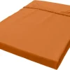 Jersey Spannbetttuch rost Baumwolle B/H/L: ca. 100x28x200 cm