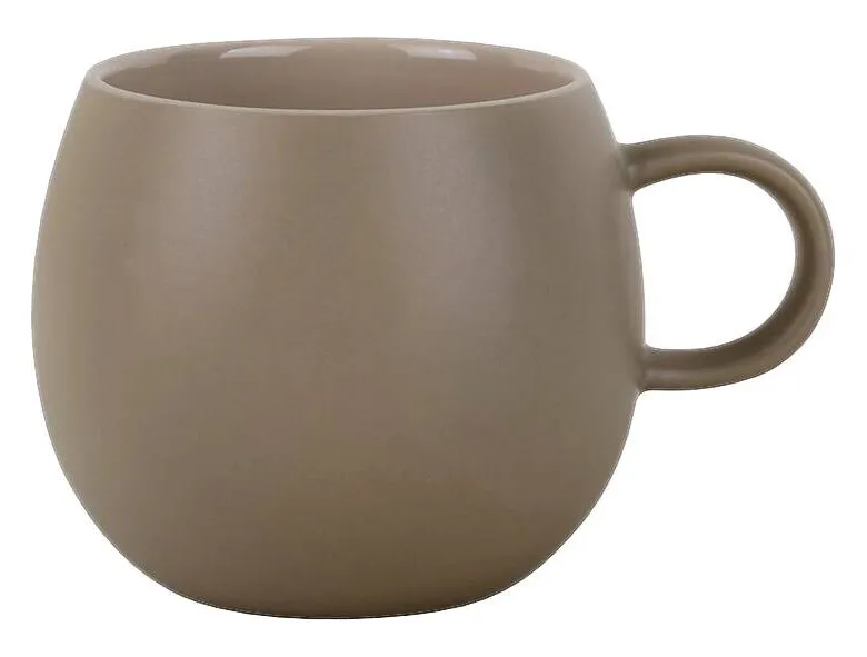 Kaffeebecher beige Steinzeug