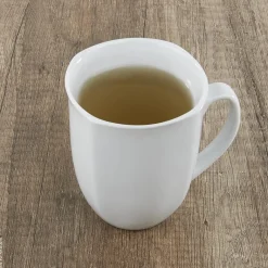 Kaffeebecher weiß Porzellan