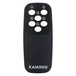 KAMINIO Elektrischer-Kamin LEA schwarz Metall B/H/T: ca. 107,1x43x20 cm ca. 1800 W