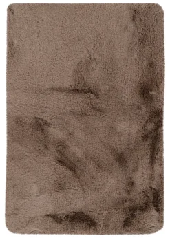 Kayoom Hochflorteppich Badematte Rabbit 225 sand B/H/L: ca. 40x3,5x60 cm
