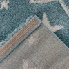Kayoom Kurzflorteppich Australia - Tamworth blau B/H/L: ca. 80x1,6x150 cm