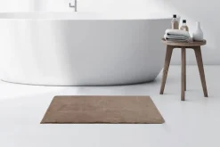 Kayoom Kurzflorteppich Badematte Rabbit Light 225 sand B/H/L: ca. 50x2,4x90 cm