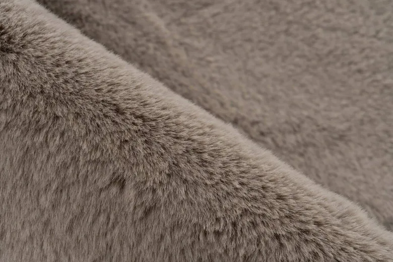 Kayoom Kurzflorteppich Badematte Rabbit Light 225 sand B/H/L: ca. 50x2,4x90 cm